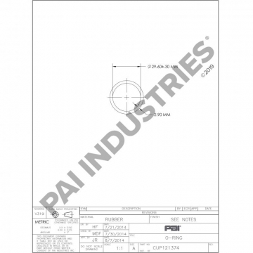 PAI 121374 - O-RING